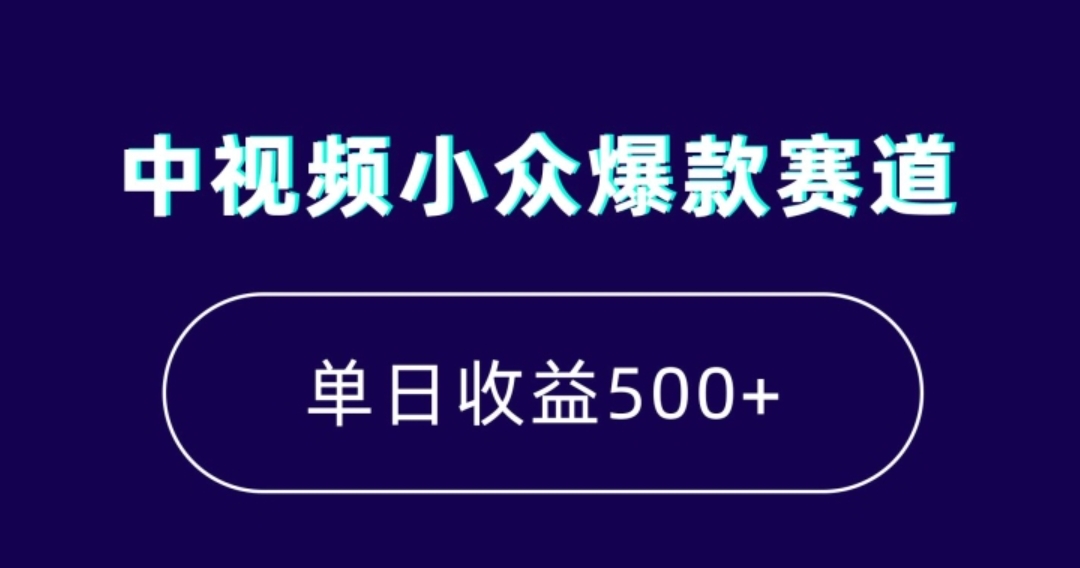 中视频小众爆款赛道，7天涨粉5万+，小白也能无脑操作，轻松月入上万【揭秘】-海南千川网络科技