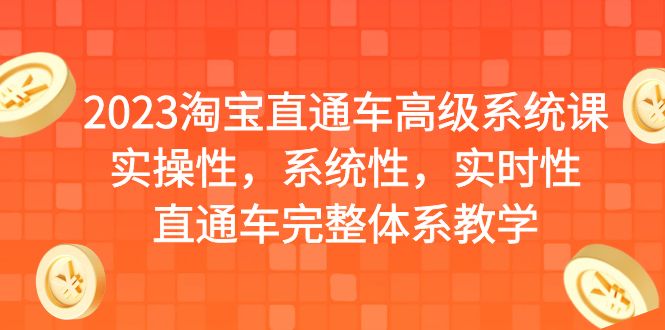 2023淘宝直通车高级系统课，实操性，系统性，实时性，直通车完整体系教学-海南千川网络科技