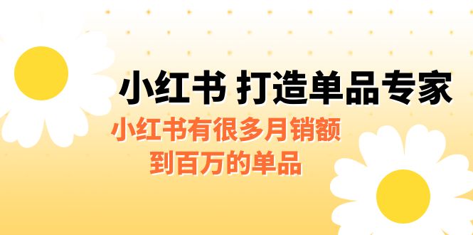 某公众号付费文章《小红书 打造单品专家》小红书有很多月销额到百万的单品-海南千川网络科技