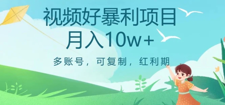 视频号暴利项目，多账号，可复制，红利期，月入10w+【揭秘】-海南千川网络科技